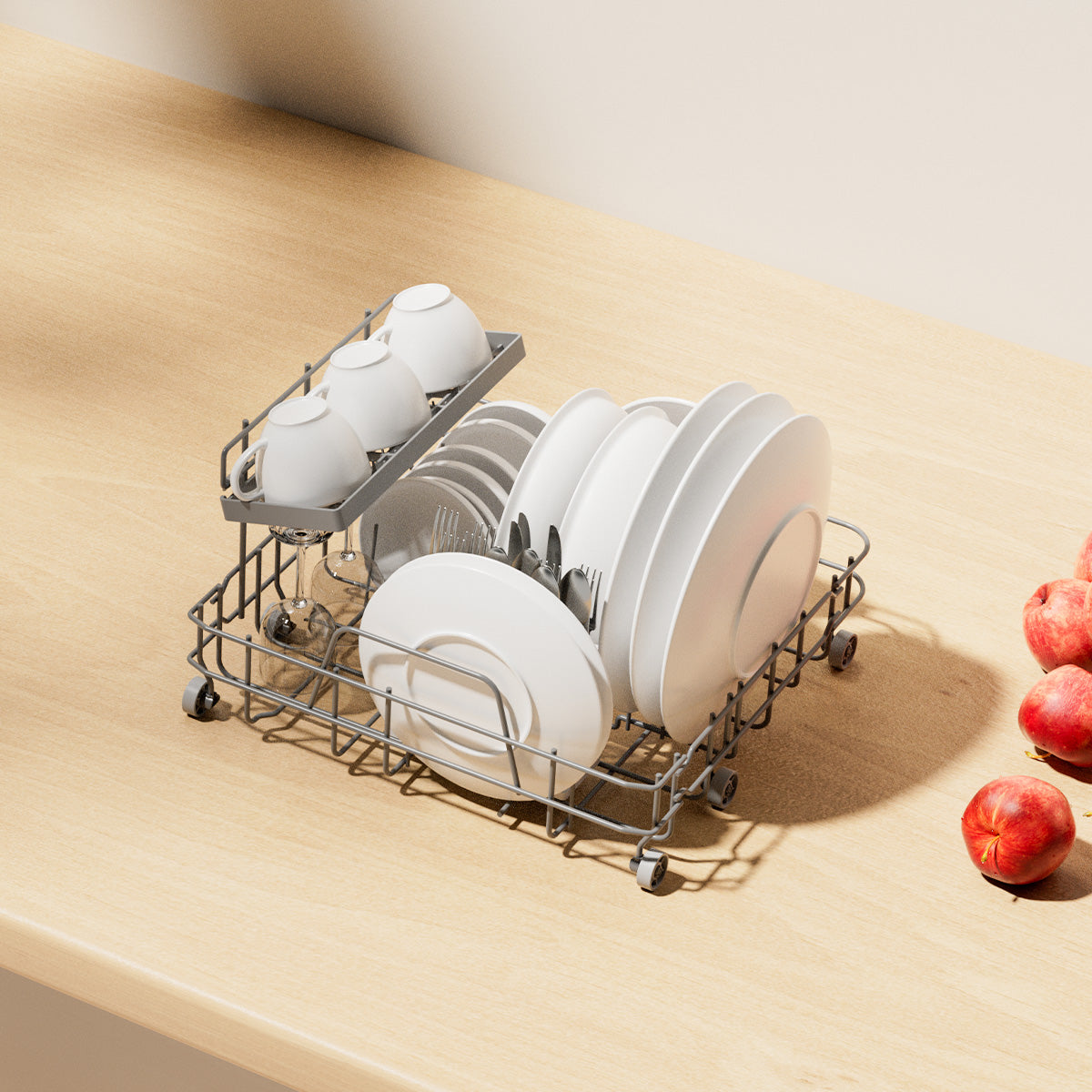 R09 Compact Countertop Dishwasher