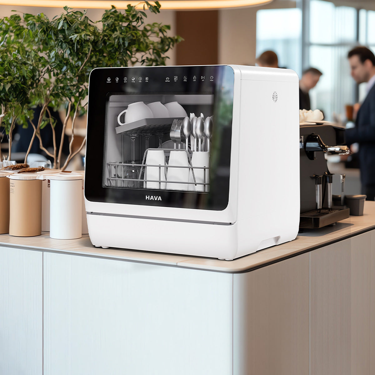 R09 Compact Countertop Dishwasher